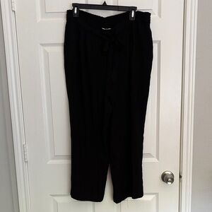 DR2 Black Wide Leg Women's Pants